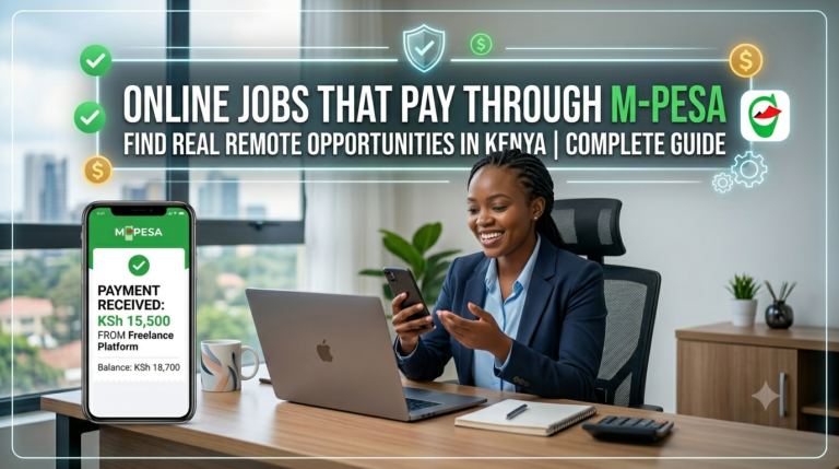 online jobs that pay through m-pesa