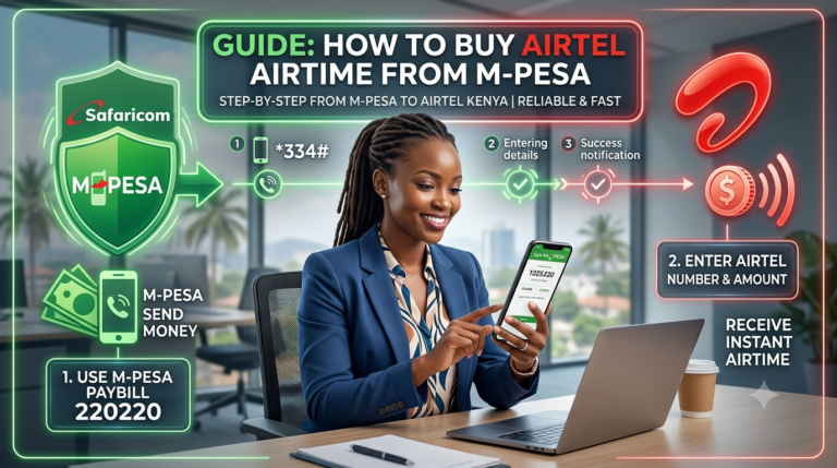 how to buy airtel airtime from m-pesa