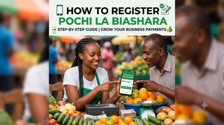 how to register pochi la biashara